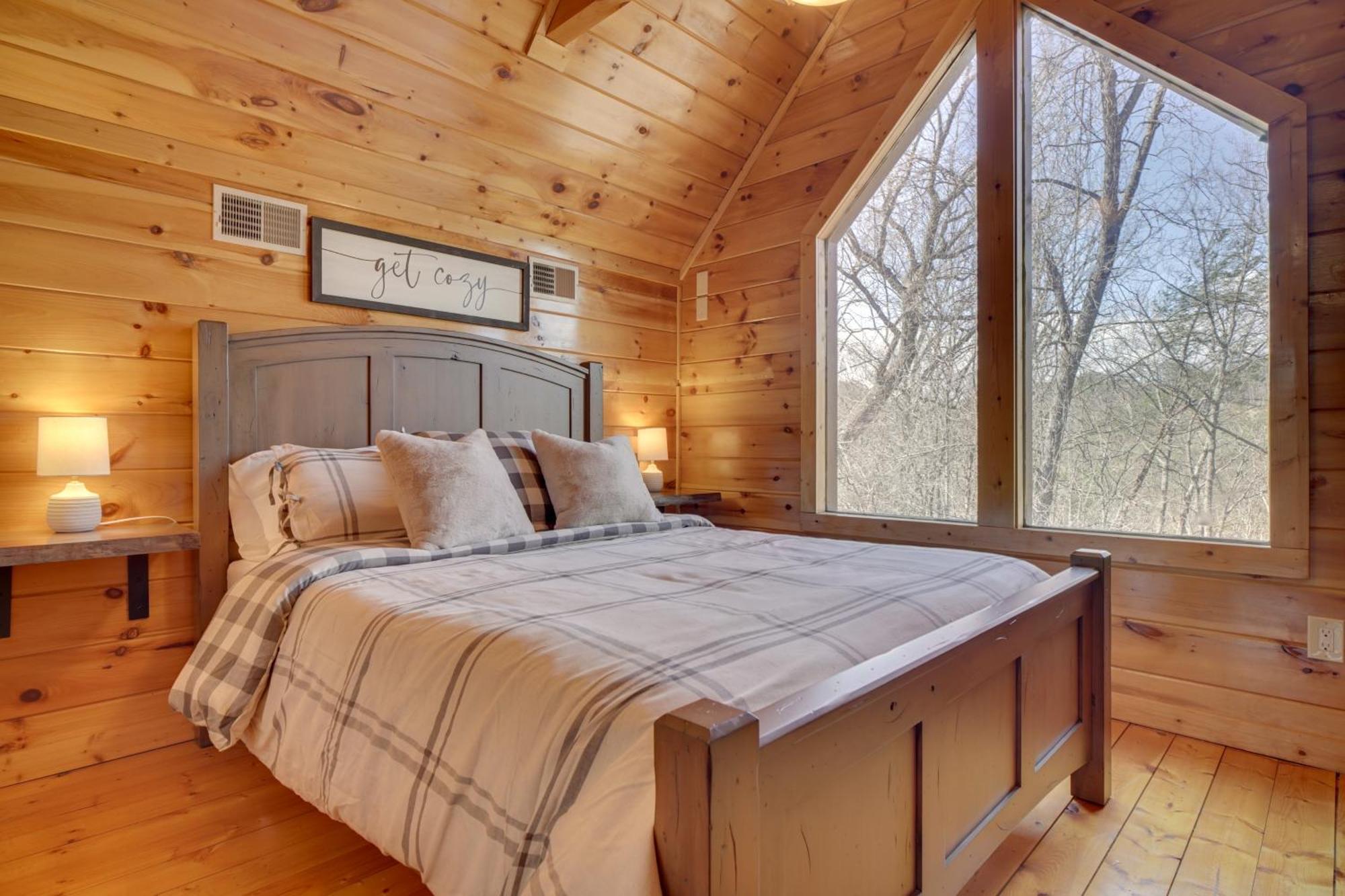 Hatcher Mtn Retreat Sevierville Cabin With Hot Tub! Экстерьер фото