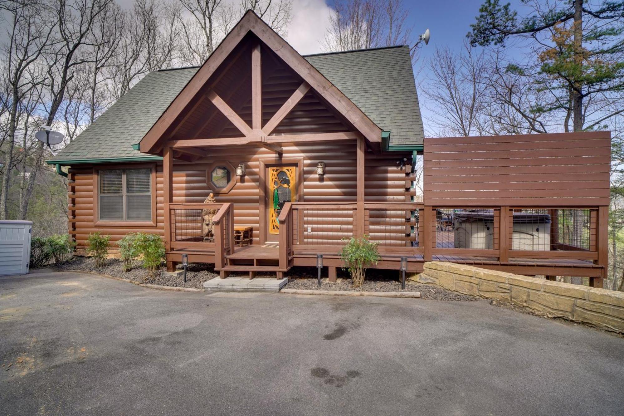 Hatcher Mtn Retreat Sevierville Cabin With Hot Tub! Экстерьер фото